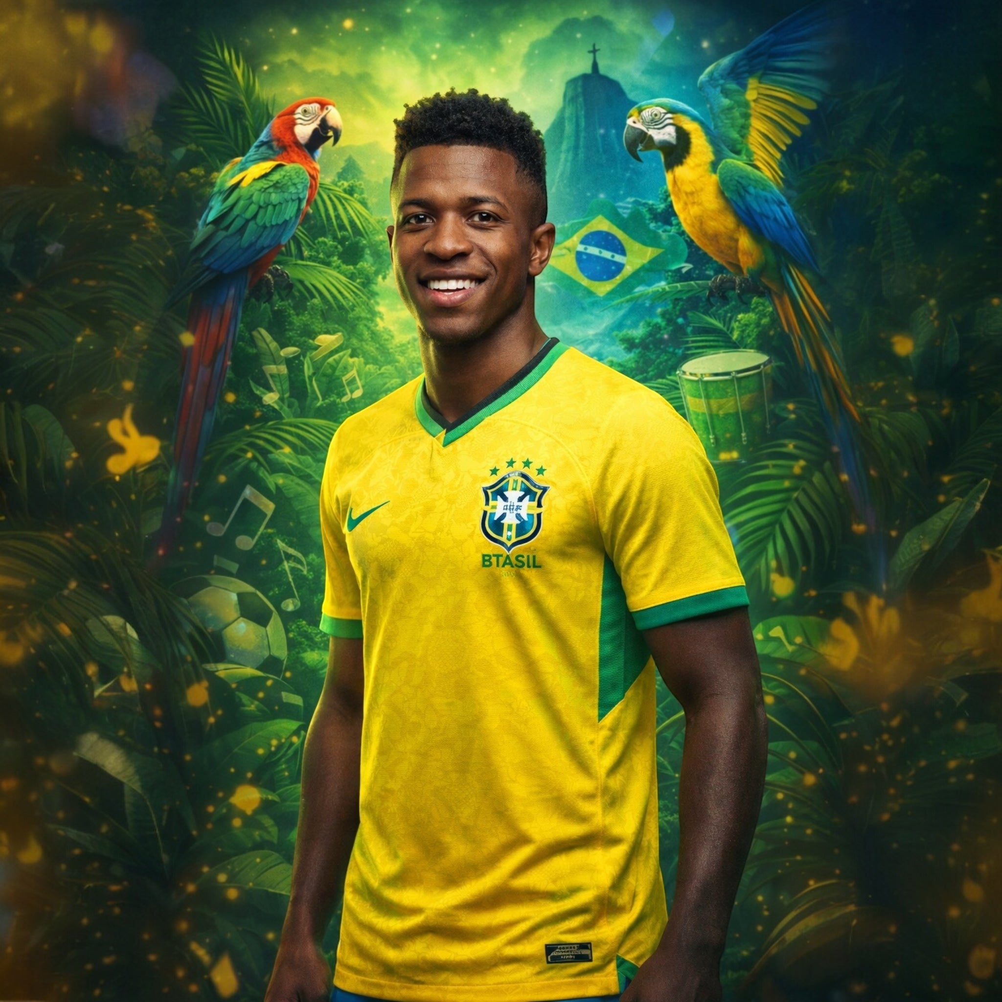 Brazil Jersey – World Cup 2026 🇧🇷⚽